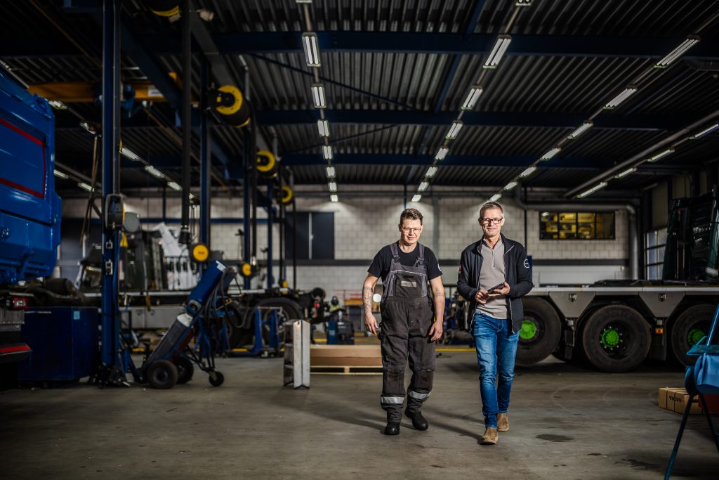 Kom werken bij het team van Harbers trucks